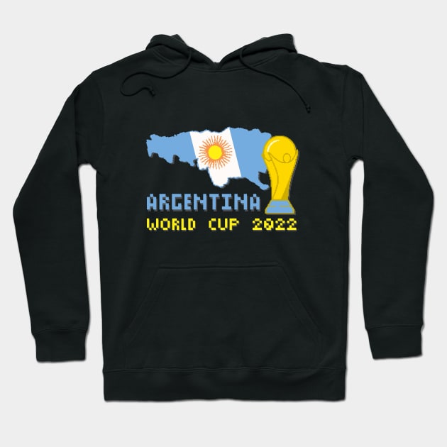 argentina world cup 2022 Hoodie by TrendsCollection